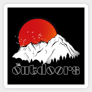 The Outdoors Sticker